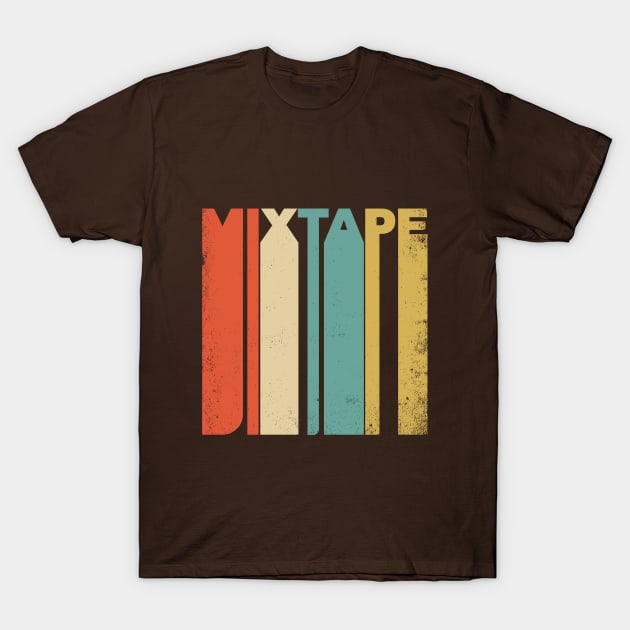 Vintage Style Mixtape Music T-Shirt by Clouds